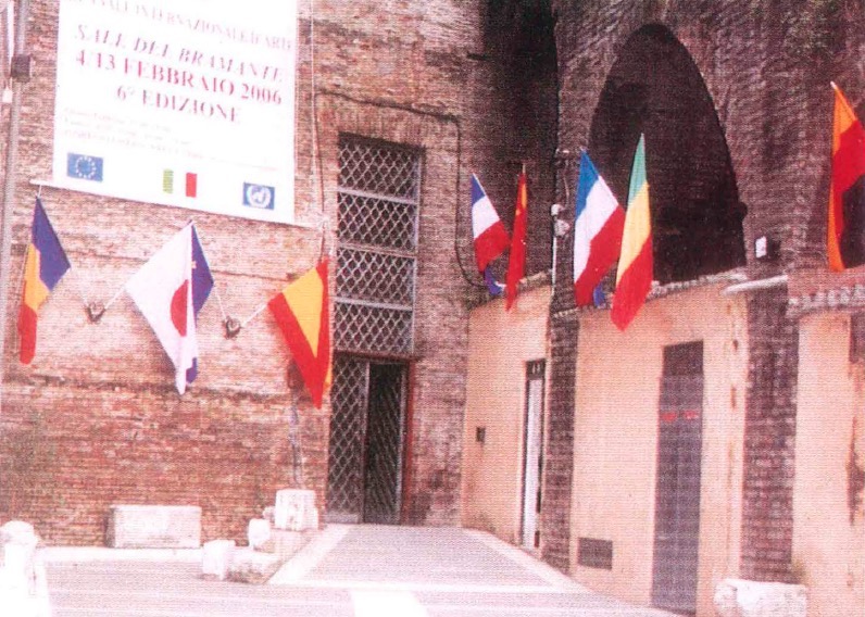 Cortile delle Sale del Bramante